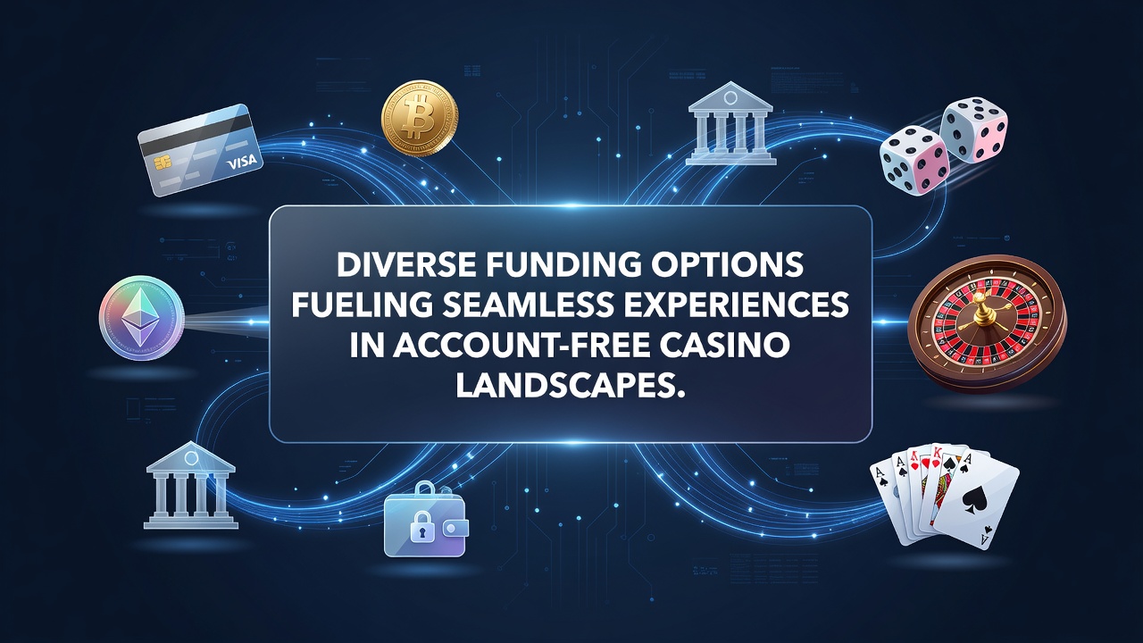 Diverse betaalmethoden in accountvrije casino platforms met crypto en instant transfers