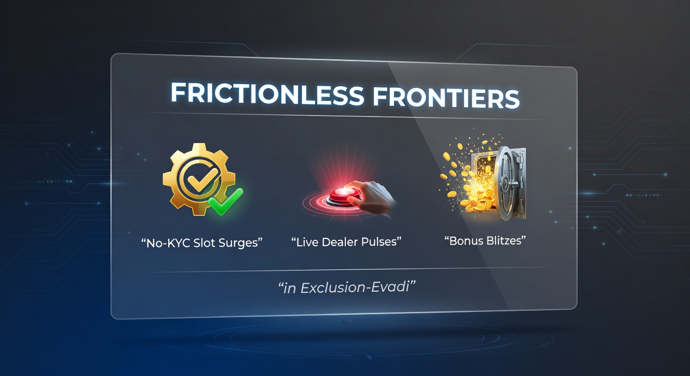 Live dealer tafel met roulettewiel en kaarten in een high-tech studio, met cryptocurrency-symbolen op het scherm voor directe, verificatievrije interactie