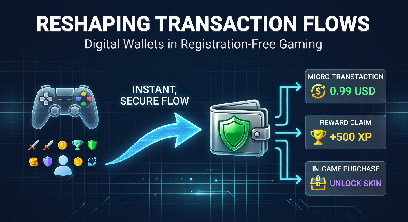 Digitale portemonnees in registratievrije gamingplatforms tonen snelle transacties en anonieme betalingen